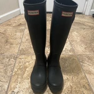 Hunter rain boots